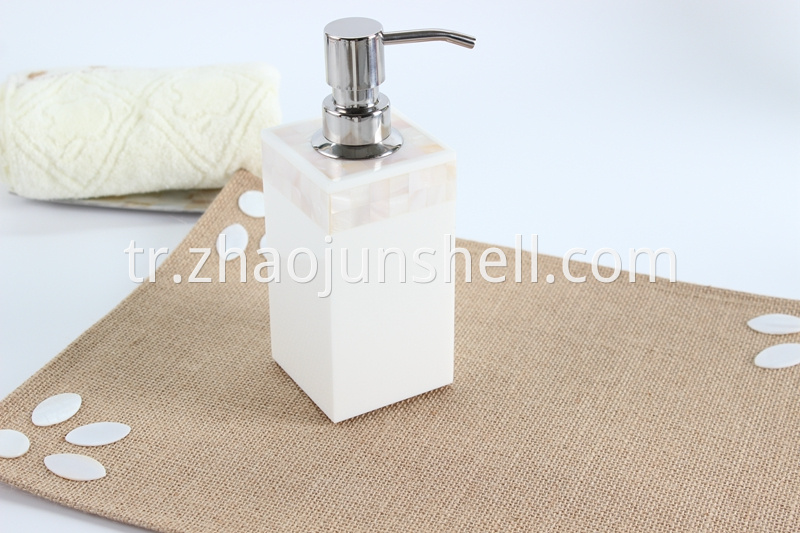 freshwater shell soap dispenser